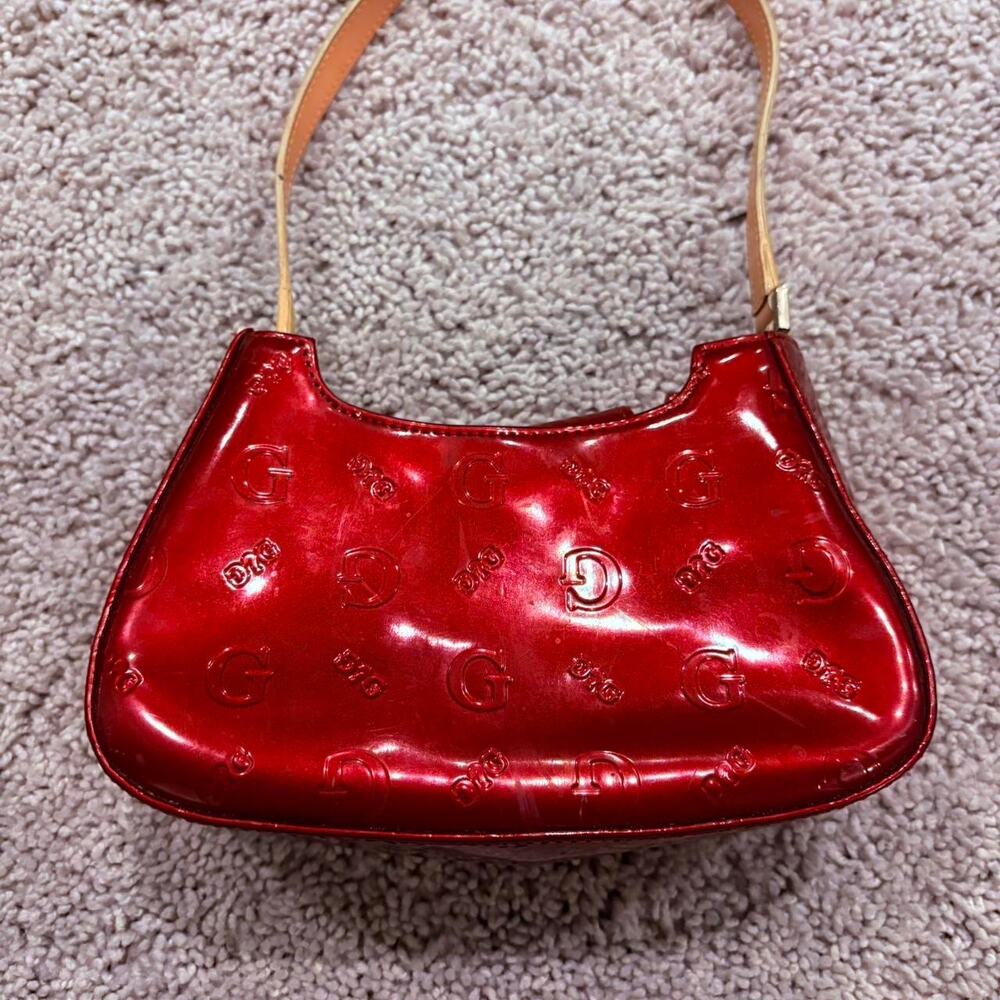 Rare Vintage Red Guess shoulder bag